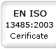 EN IS0 certificate